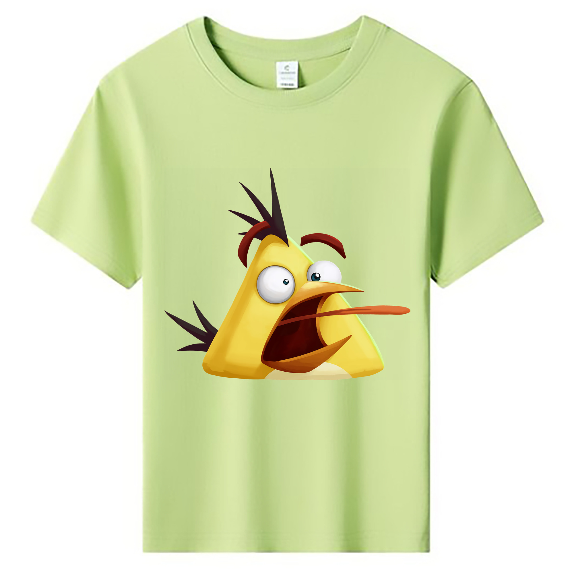 （画像用） Angry Birds アングリーバード 綿100％キッズTシャツ（フロントプリント）